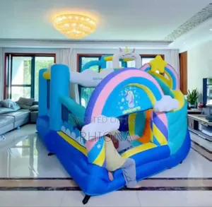 Kids Inflatable Play Slides And Hiding Rooms