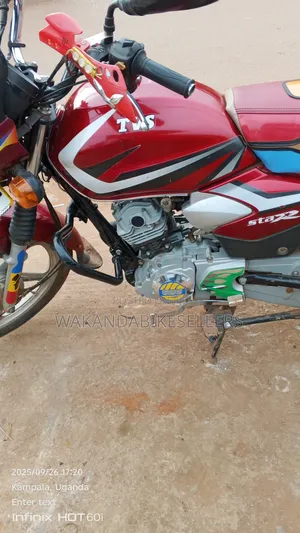 TVS HLX 125 2024 Red