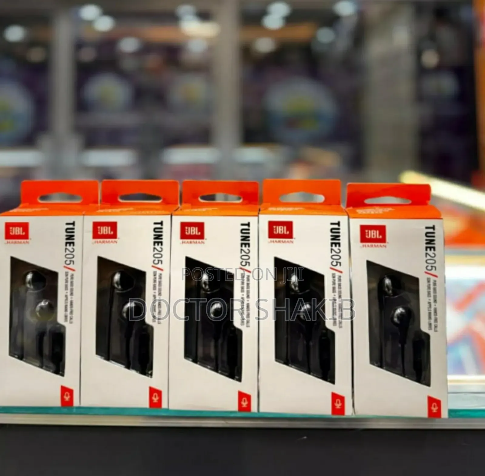 High Performance JBL Tune 205 Wired Earphones