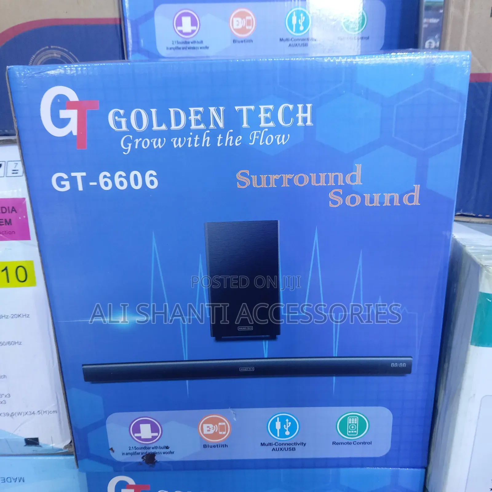 Golden Tech Wireless Sound Bar System