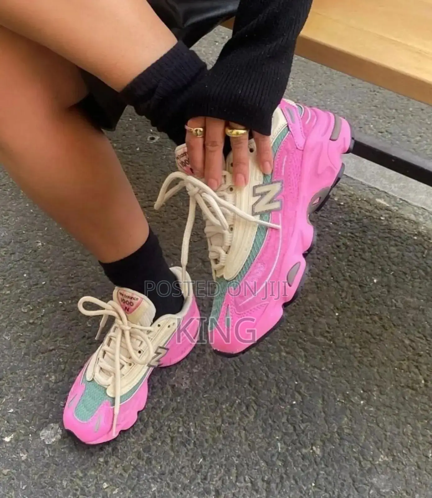 New Balance 1000 'Real Pink Sandstone' Sneaker.