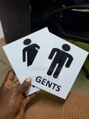 Toilet Signs Engraving