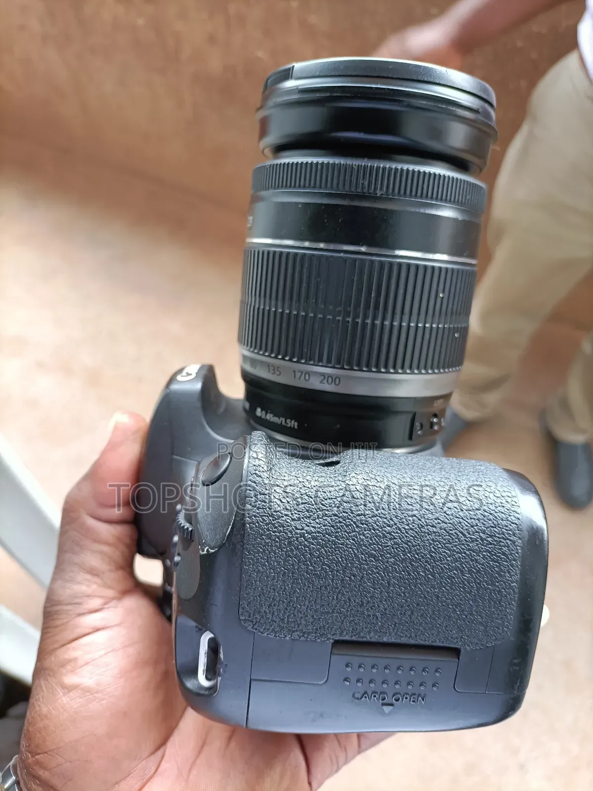 Canon Eos 7d With Big Lens