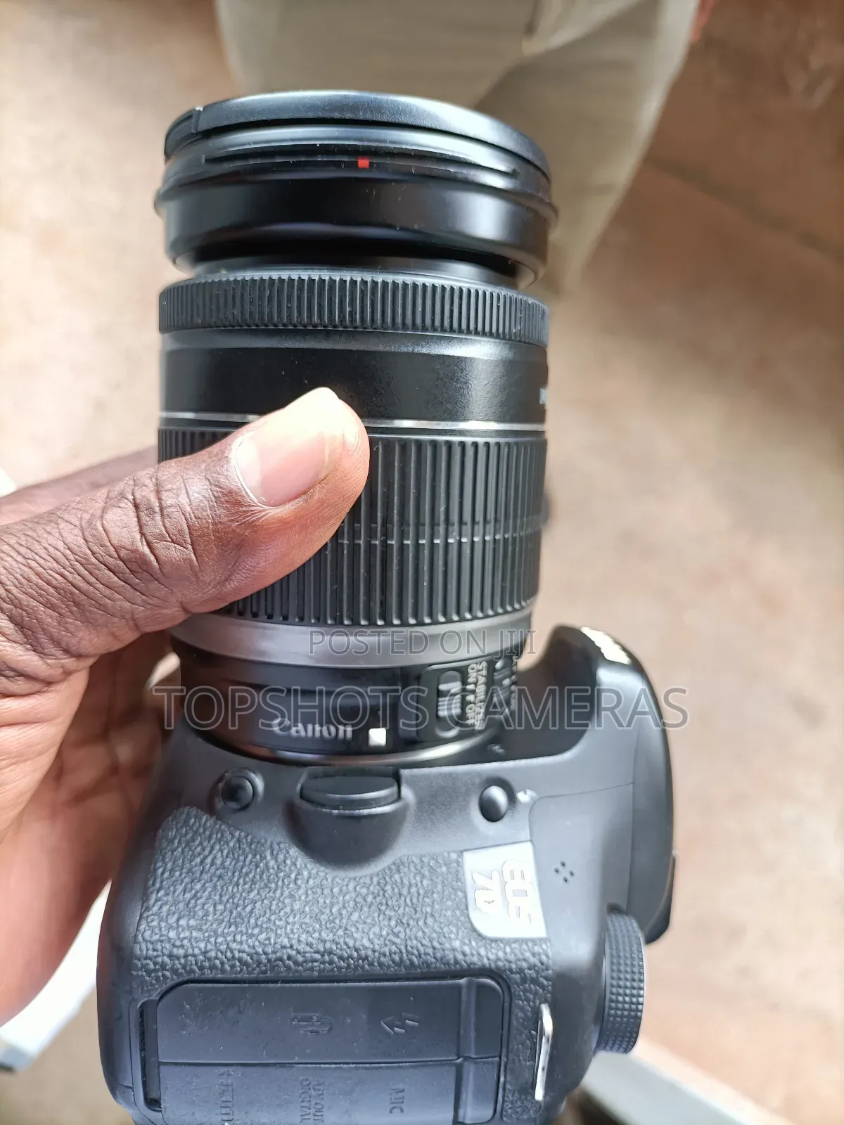 Canon Eos 7d With Big Lens