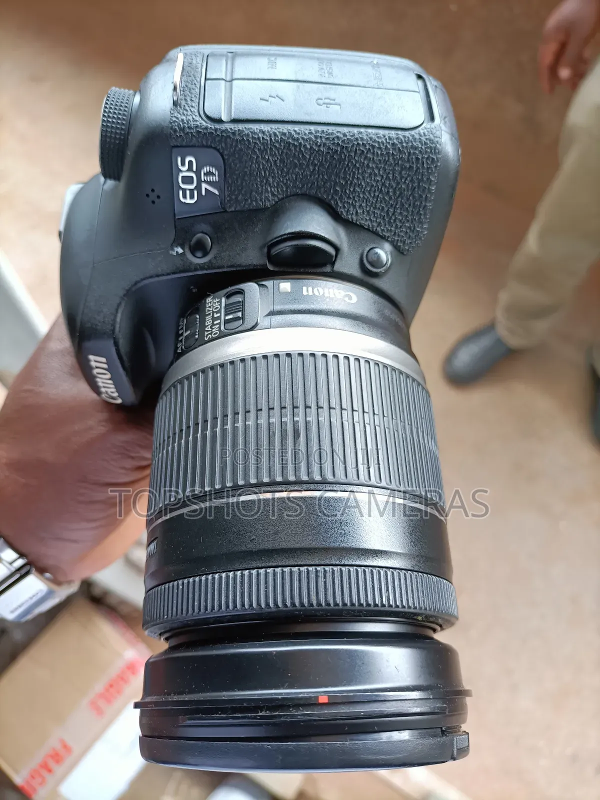 Canon Eos 7d With Big Lens