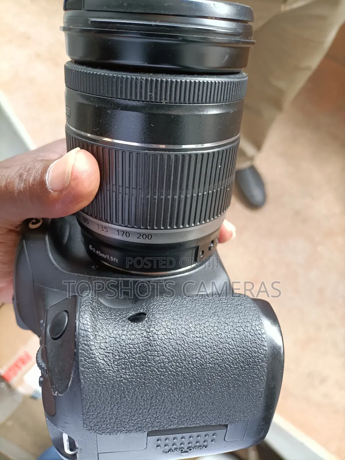 Canon Eos 7d With Big Lens
