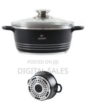 Life Smile 3 Pieces Ofnon-Stick Serving/Saucepans/Cookware- 32x36x40cm