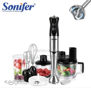10-in-1 Sonifer Multifunctional Blender With Mixer, Chopper, and Whisk