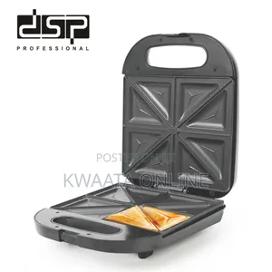 DSP Sandwich Maker 1400w Fixed Triangle Plates Thermostat Control