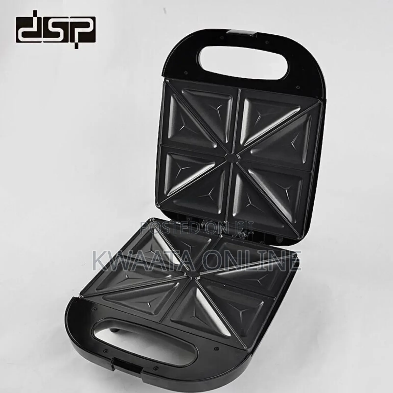 DSP Sandwich Maker 1400w Fixed Triangle Plates Thermostat Control