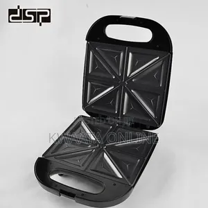DSP Sandwich Maker 1400w Fixed Triangle Plates Thermostat Control