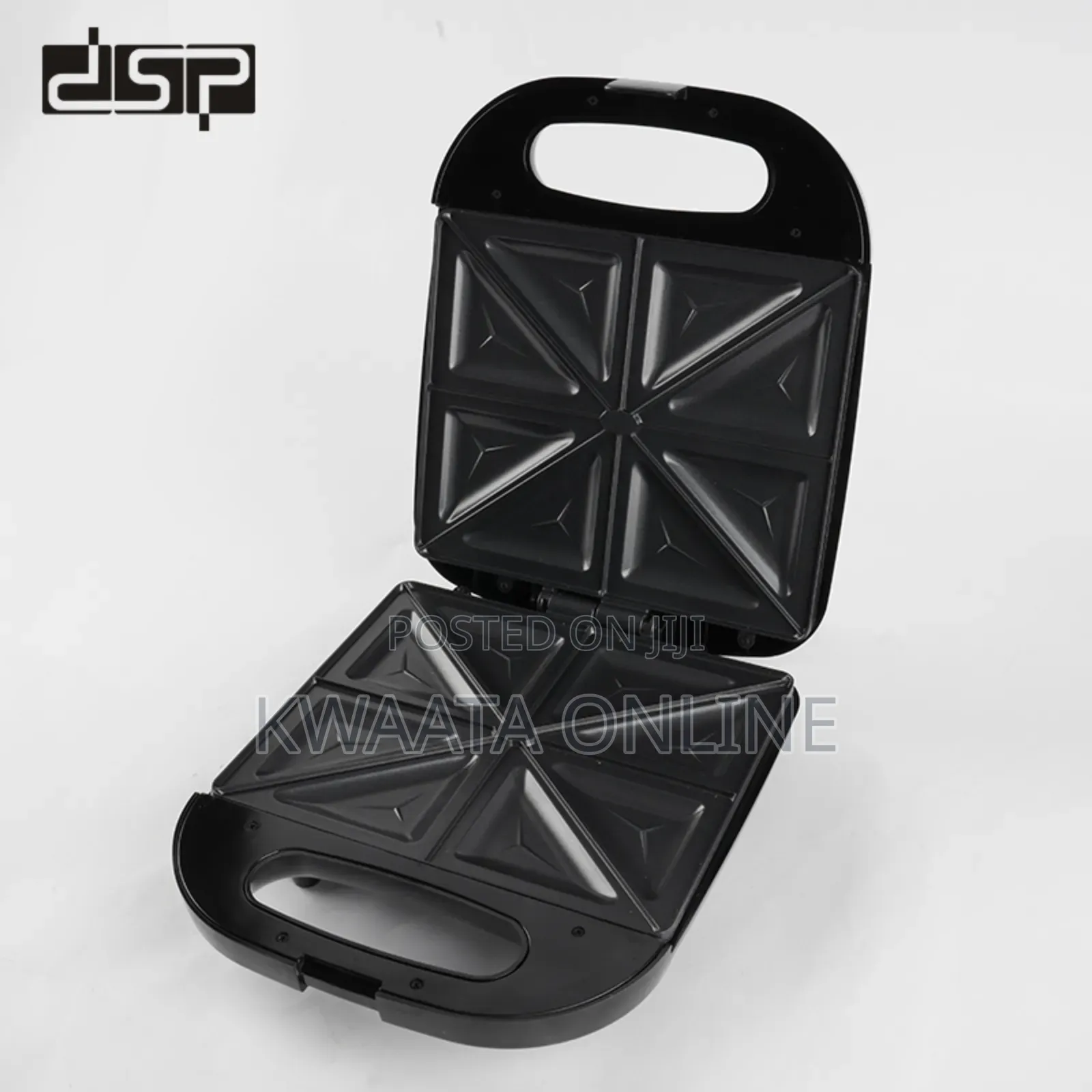 DSP Sandwich Maker 1400w Fixed Triangle Plates Thermostat Control