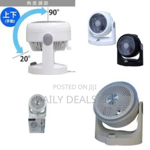 Lexical Portable Plastic Usb 90° Wide Angle Desk Fan Mini Circulating