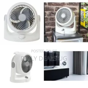 Lexical Portable Plastic Usb 90° Wide Angle Desk Fan Mini Circulating