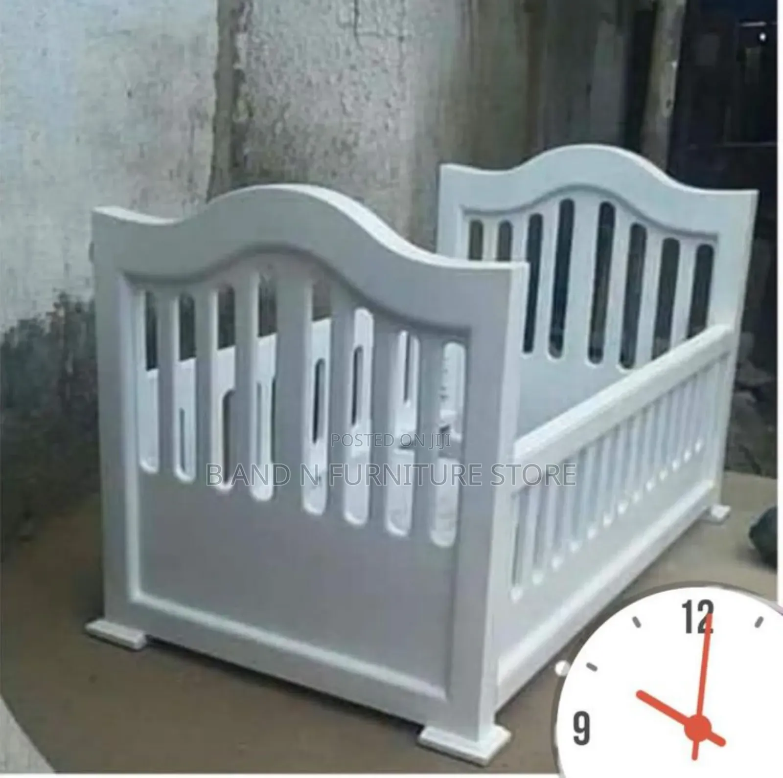 Simple Baby Cot 140 by 55 by 70cm
