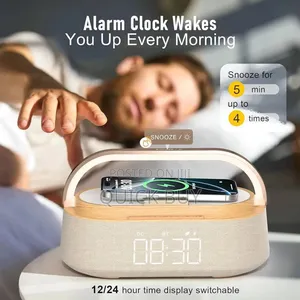 6in1 Multifunction Alarm Clock