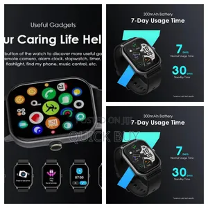 Oraimo Watch 5 Lite 2.01" Hd Ip68 Smart Watch