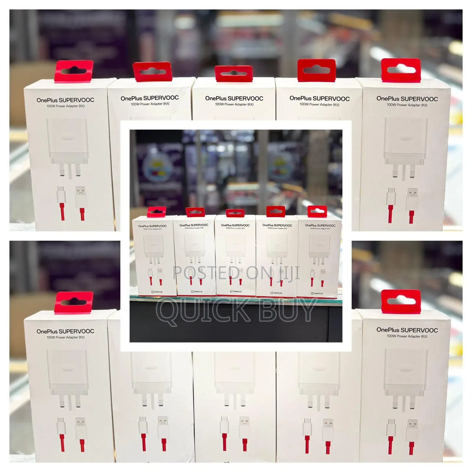 Oneplus Supervooc 100w Power Adapter + Cable