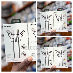 Green Lion 6 in 1 Cable Pd60w
