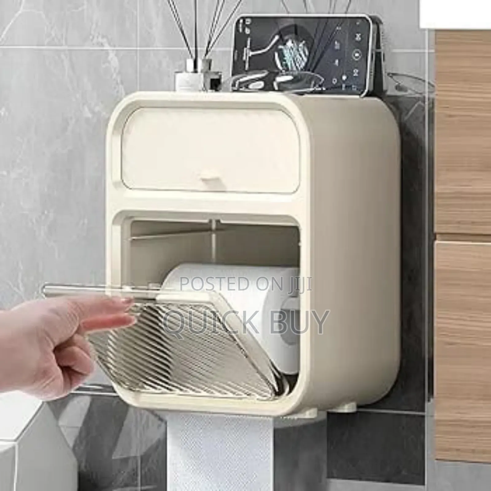 Wall Mounted Toilet Tissue Holder