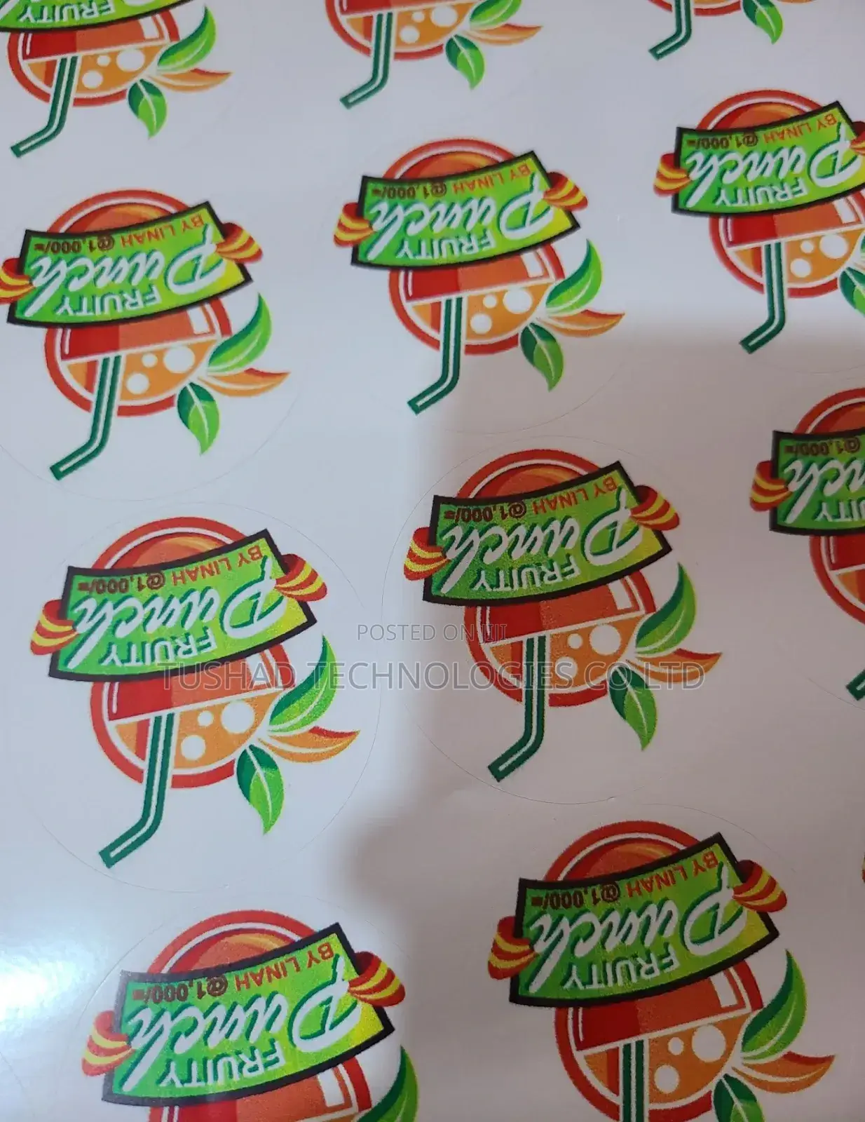 Custom Product Stickers