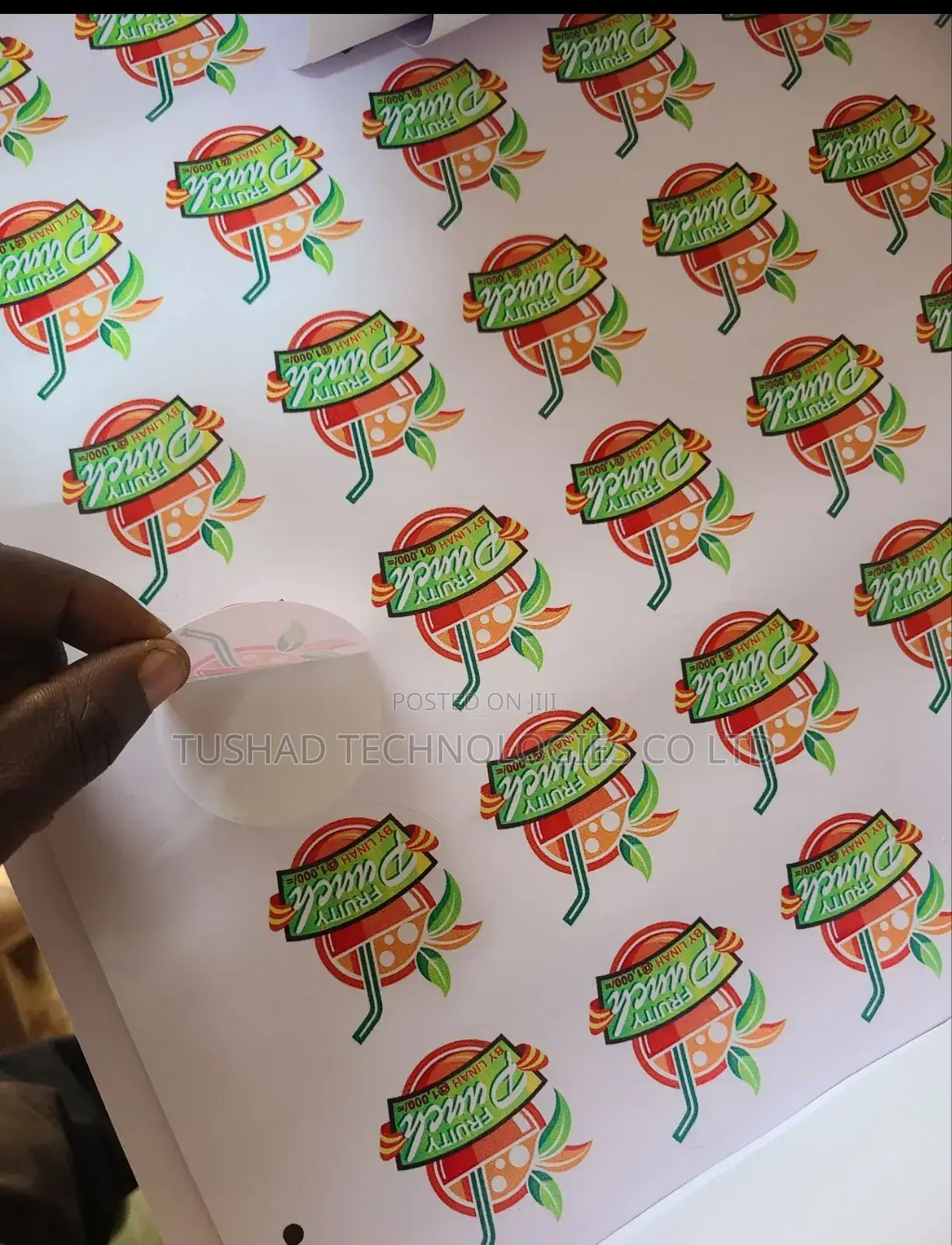 Custom Product Stickers