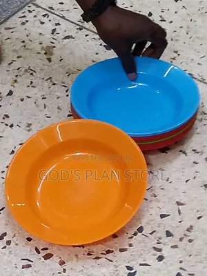 School Plastic Plates for Kids 10dzns