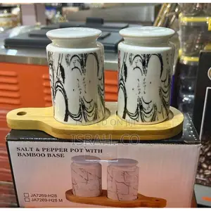 Cakematters Classic Porcelain Salt and Pepper Shakers