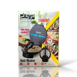 DSP Roti Maker-Automatic 1400w Temperature Control Non-Stick
