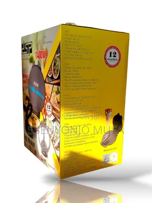 DSP Roti Maker-Automatic 1400w Temperature Control Non-Stick