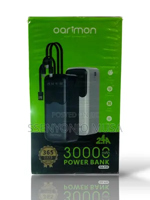 Oarimon Oa-P05 30000mah Power Bank - Fast Charging With LCD
