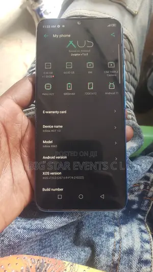 Infinix Hot 12i 64 GB Blue