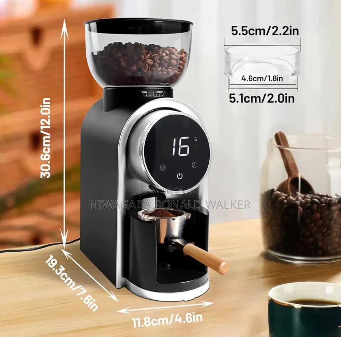 Smart Automatic Electric Coffee Grinder Machine