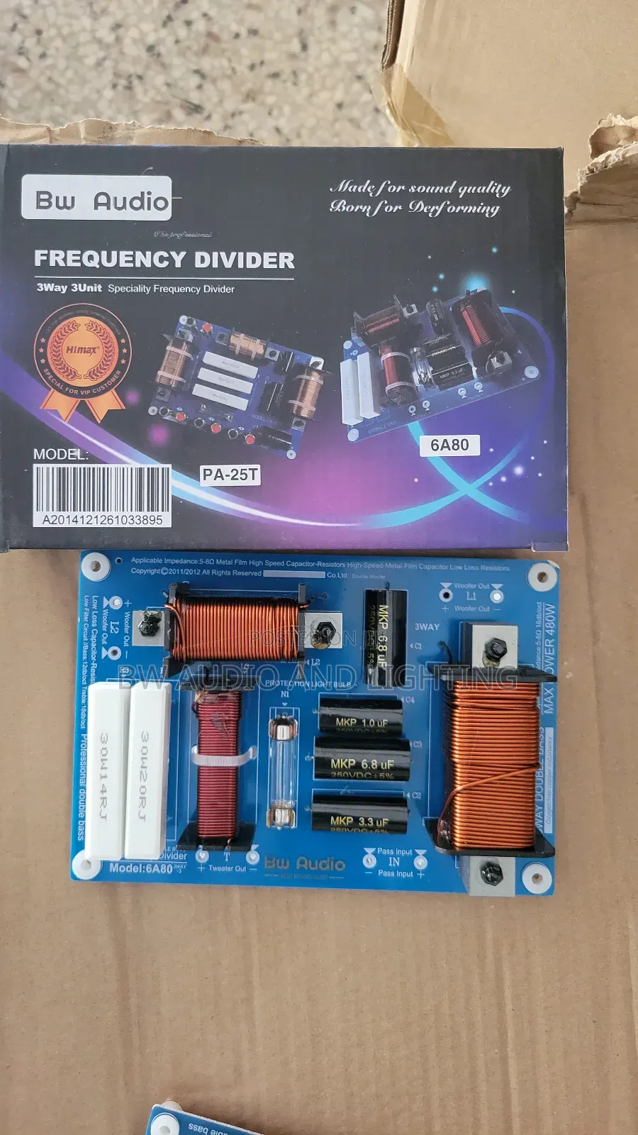 Full Range Crossover 6a80