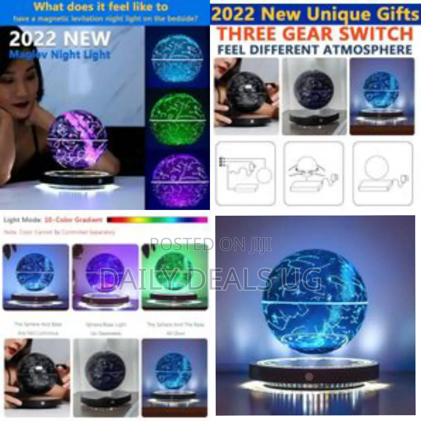 Constellations Earth Globe Night Light Magnetic Levitating Starry Sky
