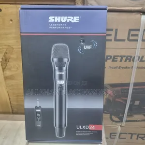 Shure Professional Wireless Rechargeable Microphone Ulxd-24 Double