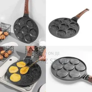 Non Stick Round Smiling Face Frying Pan.
