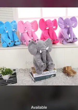 Elephant Baby Resting Pillow
