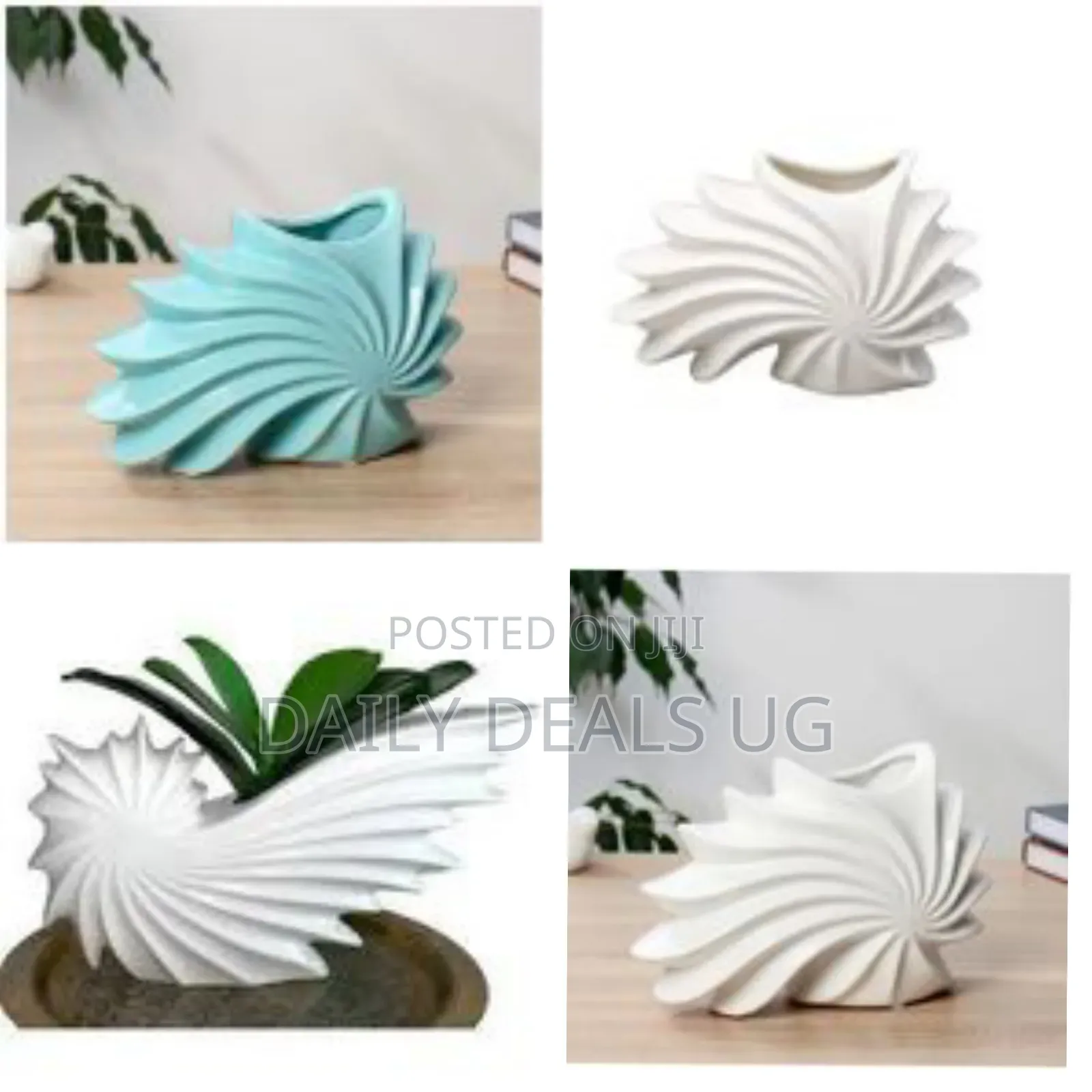 Simple and Stylish Creative Sea Bird Shell Mix Decorative Vases
