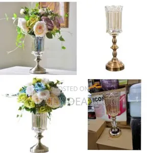Glass Flower Vase Center Piece Decoration Hydroponics
