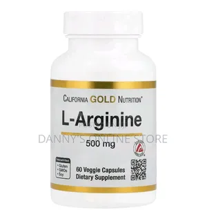 L-Arginine, 500mg, 60 Capsules