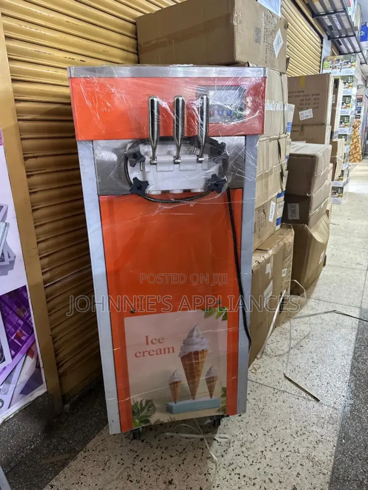 Multi Function Electric Commercial Ice Cream Maker Machine