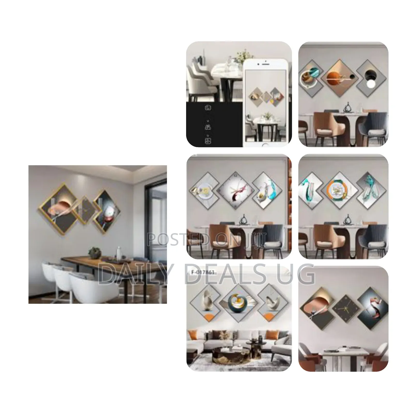 Modern Creative Home Wall Mounted Clock
