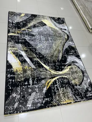 Turkish Centre Carpet Black
