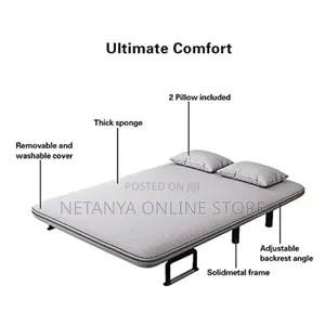 3in1 Foldable Sofa Bed 5/6