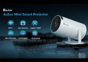 Portable Projector With Wifi 6 and Bluetooth 5.2
