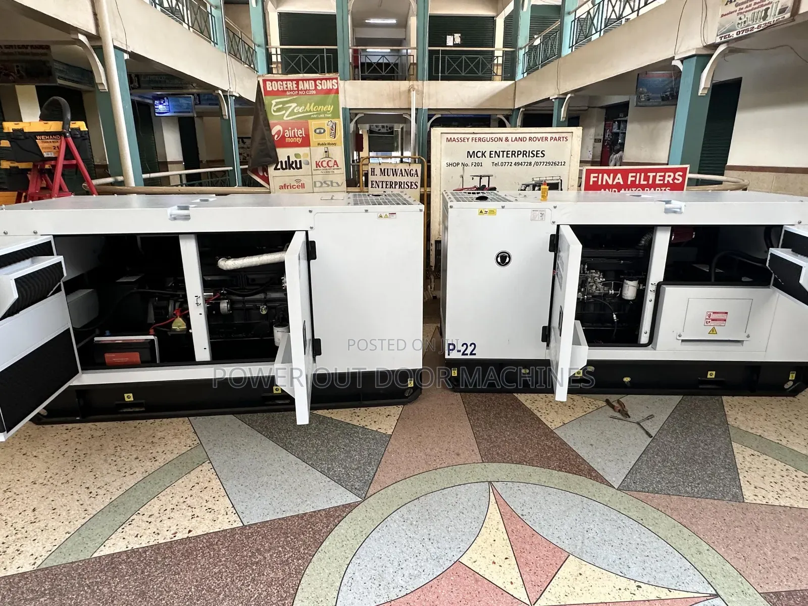 20 Kva Perkins Silent Automatic Diesel Generator