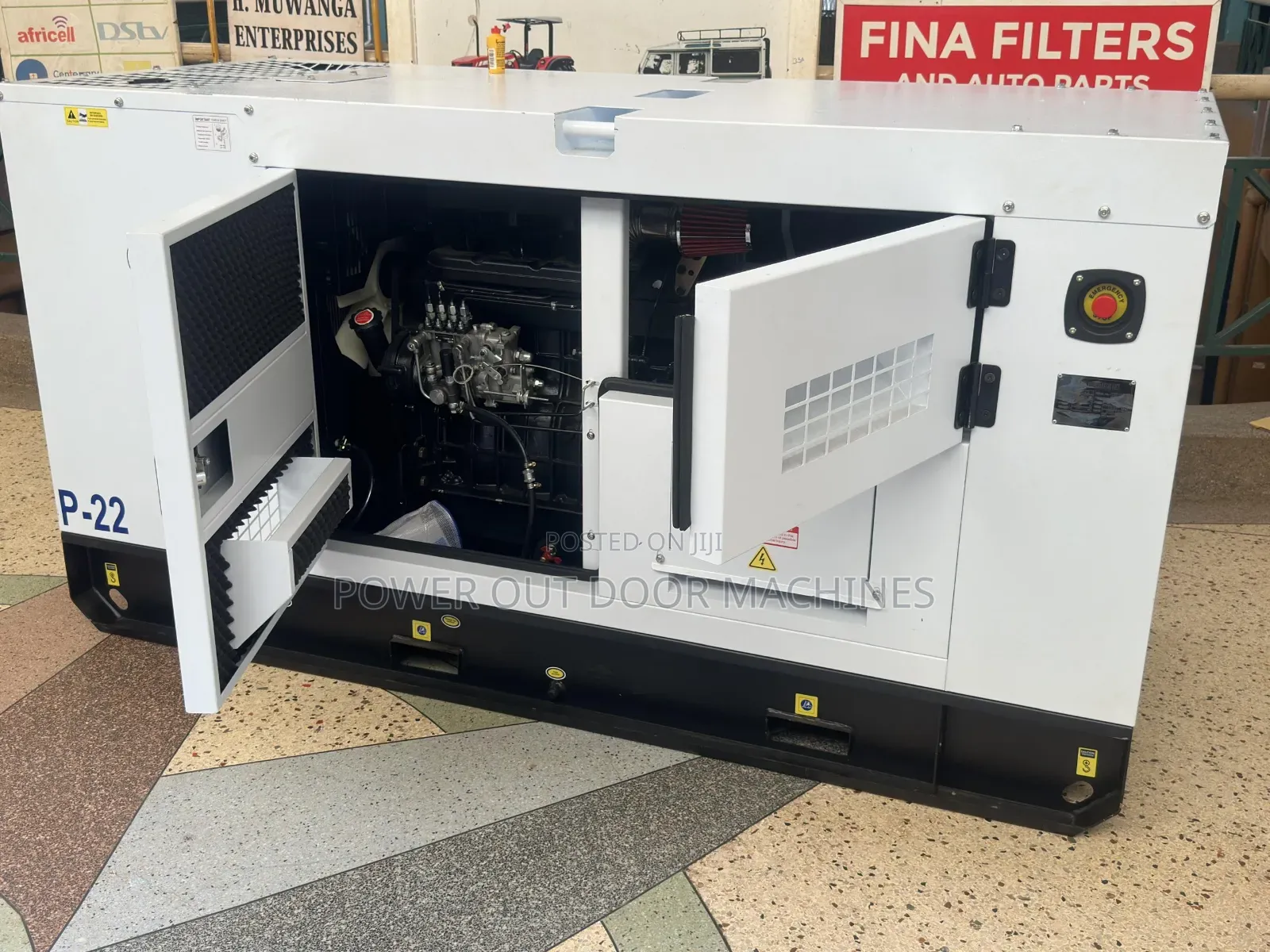 20 Kva Perkins Silent Automatic Diesel Generator