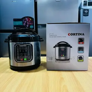 Cortina 6 Litres Ct-110 Electric Pressure Cooker.