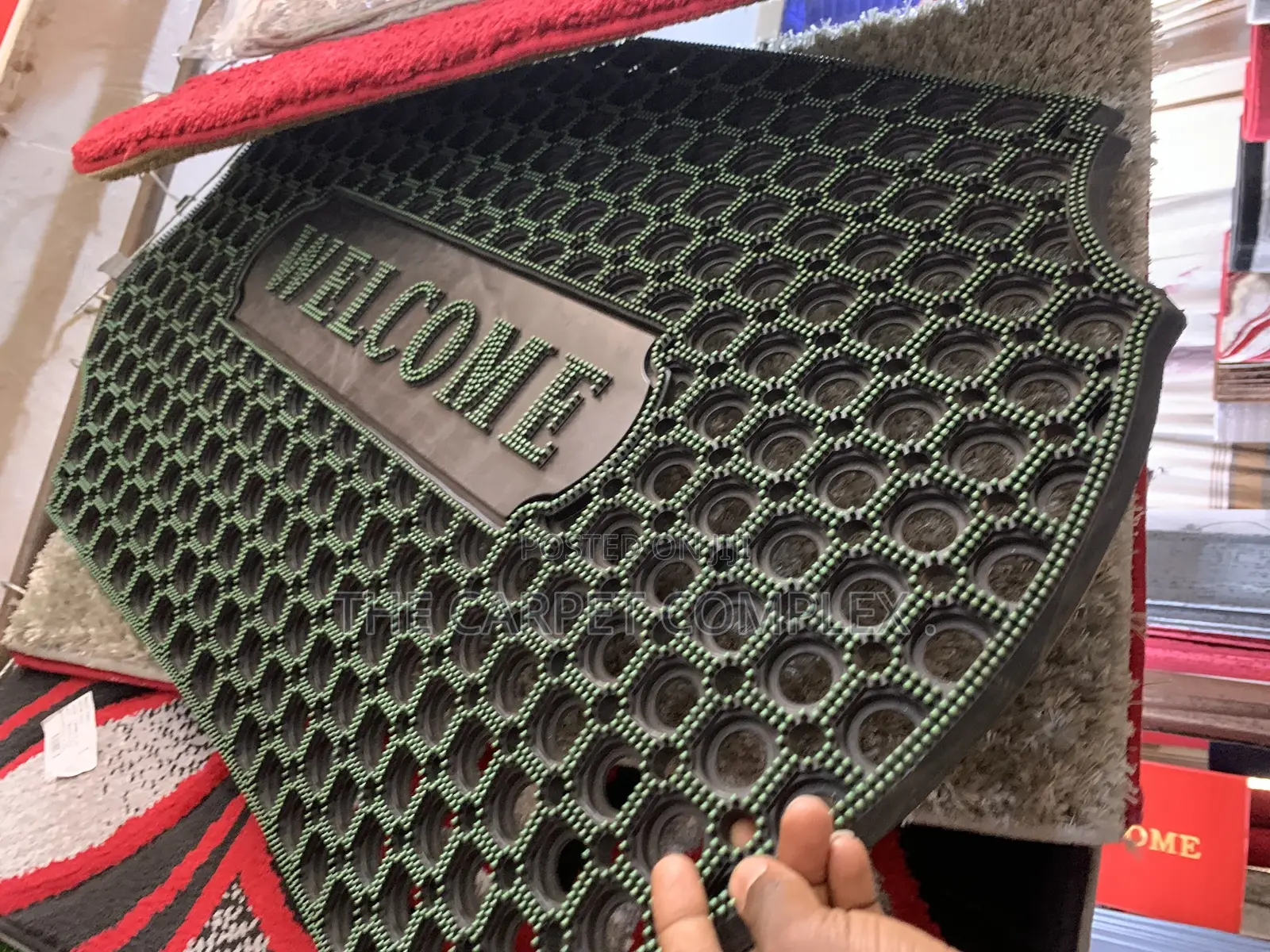 Hard Rubber Doormat Each Piece
